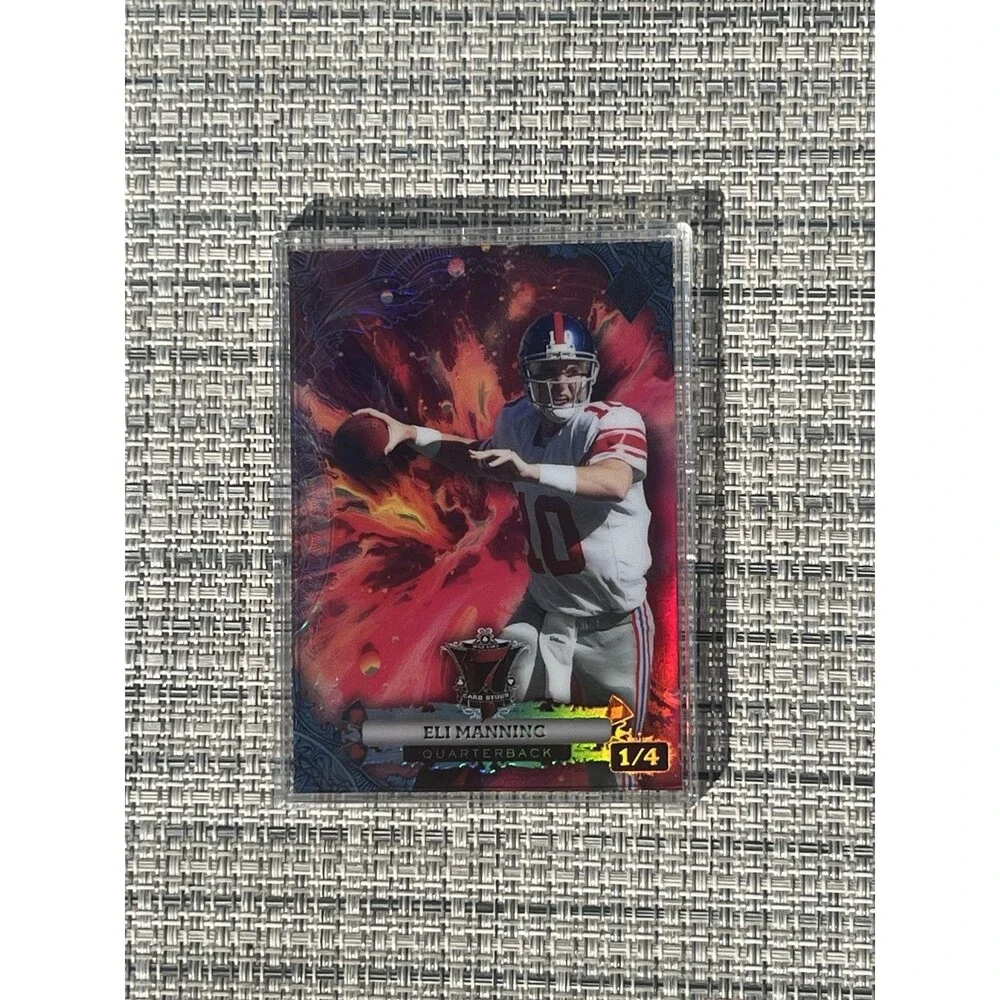 1/4 ELI MANNING 2024 Wild Card 7 Card Studs Holo New York Giants
